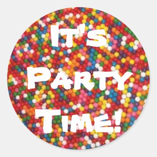 サークルシールGumballs Galore! ラウンドシール (正面)