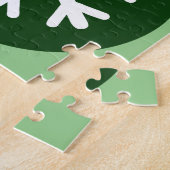 サークルスタイルスノーフレークスノーカラフルパズル ジグソーパズル (側面)