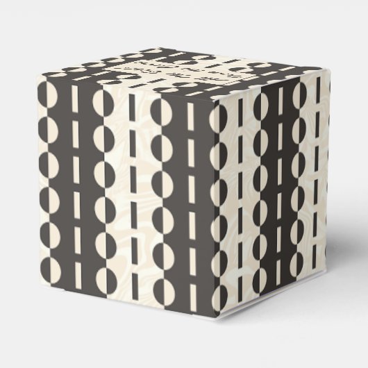 サークルストライプオン – 木炭クリームハート フェイバーボックス (裏面サイド)