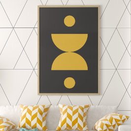 サークルダイカットアート ポスター