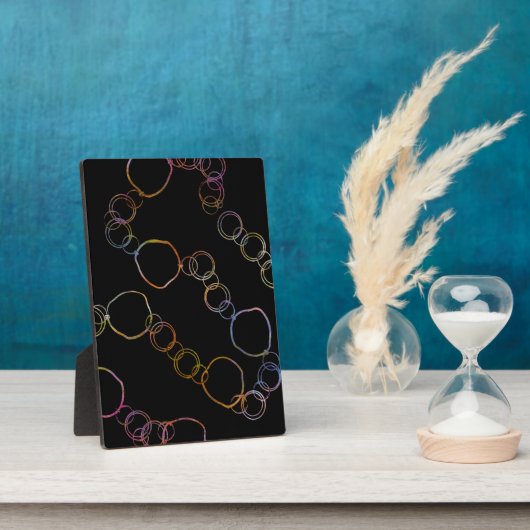 サークルチェーン虹 フォトプラーク (側面)