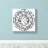 サークルトバルドードル6 キャンバスプリント (インサイチュ (ウッドフロア))