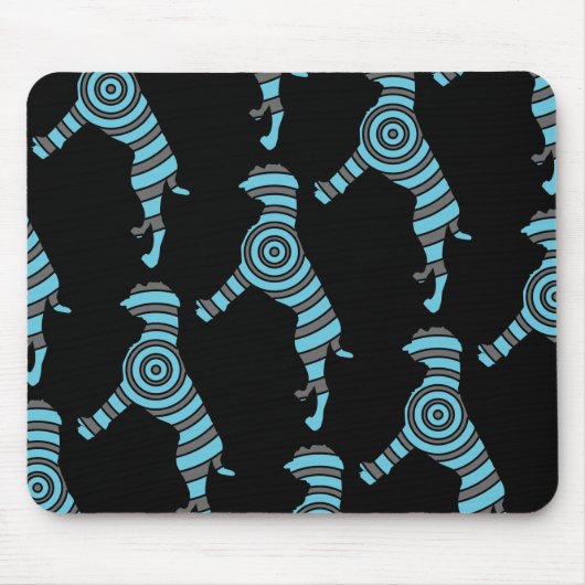 サークルドッグ マウスパッド (正面)