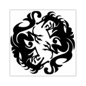 サークルドラグアートスタンプ ラバースタンプ (インプリント)