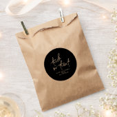 サークルハロウィーンフェイバーバッグ |ハロウィーントリートバッグ フェイバーバッグ (クリップ留めされた状態)