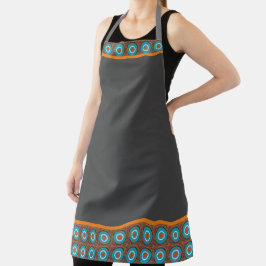 サークルパターエプカッコいいロン エプロン