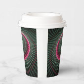 サークルパターン紙カップ 紙コップ (右)