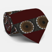 サークルブラウン ネクタイ (ロール)