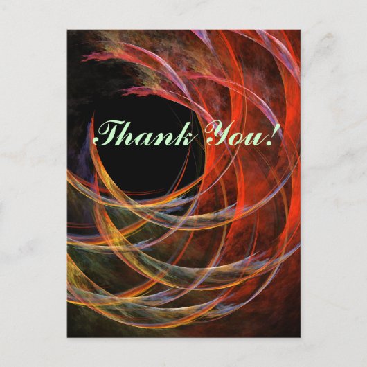 サークルブレイクありがとうはがき ポストカード (正面)