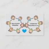 サークルベビシッ遊ターのかわいい子どもたち 名刺 (正面)