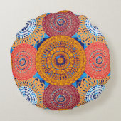サークルマンダラス ラウンドクッション (裏面)