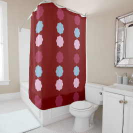 サークルラインシャワーカーテン シャワーカーテン
