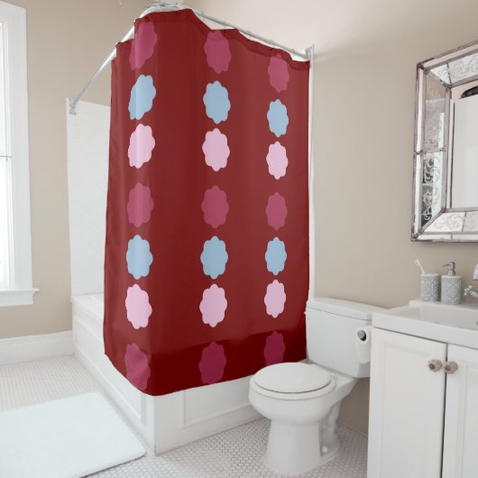サークルラインシャワーカーテン シャワーカーテン (インサイチュ)