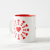 サークル・オブ・ハート・マグ ツートーンマグカップ (正面左)