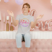 サークル・オブ・フレンドシップタイポグラフィ Tシャツ