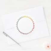 サークル・オブ・ライフ – 離れ ラウンドシール (封筒)