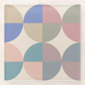 サークル ガラスコースター (正面)