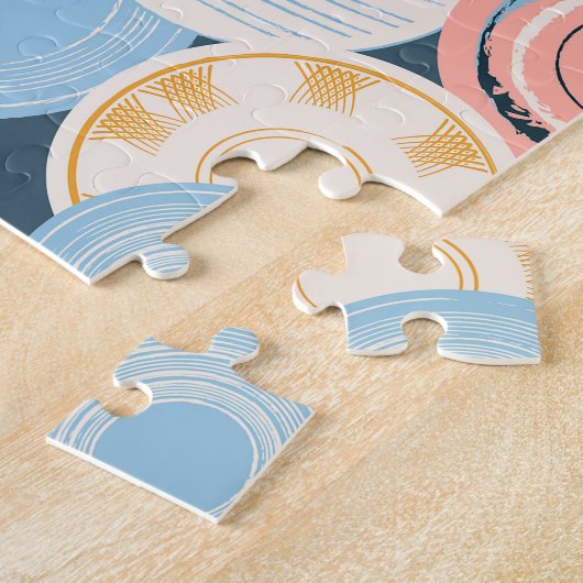 サークル ジグソーパズル (側面)