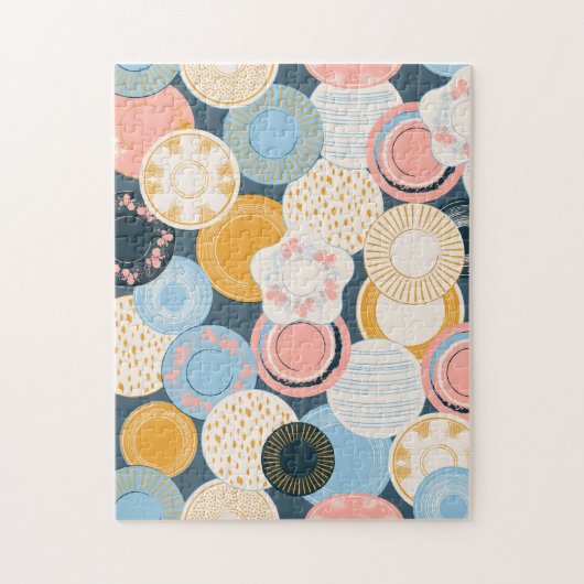 サークル ジグソーパズル (縦)