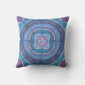 サークル&スクウェア絞り染めアメリカンモジョピロー クッション (裏面)