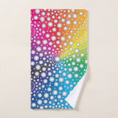 サークル マンダラ 2 バスタオルセット (ハンドタオル)