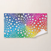 サークル マンダラ 2 バスタオルセット (ハンドタオル)