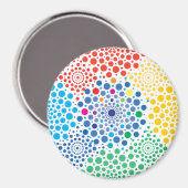 サークル マンダラ 3 マグネット (正面/裏面)