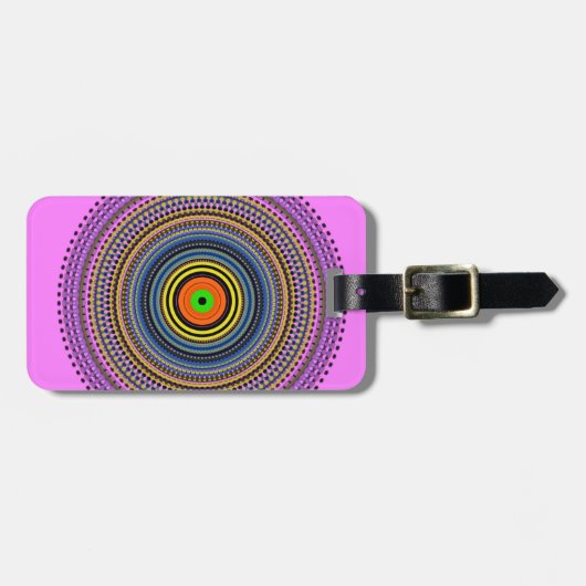 サークル ラゲッジタグ (正面横)