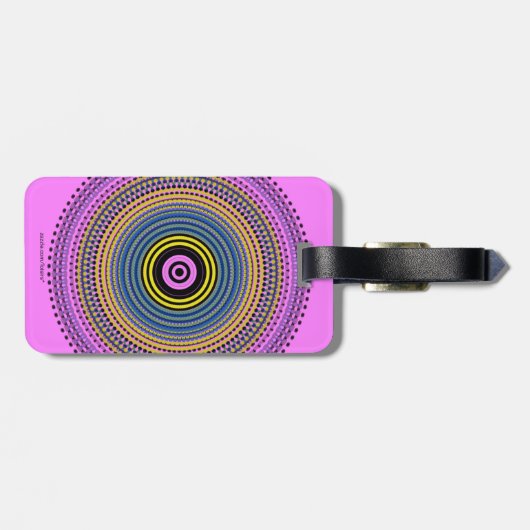 サークル ラゲッジタグ (裏面横)