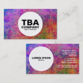 サークル – 海中 名刺 (正面/裏面)