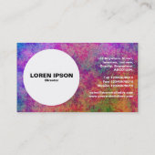 サークル – 海中 名刺 (裏面)