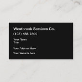 サークール車のビスのテーマ 名刺 (裏面)