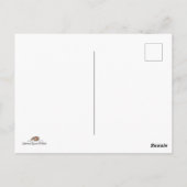 サーケスタイリッシュの女子デー国際的フローラ ポストカード (裏面)