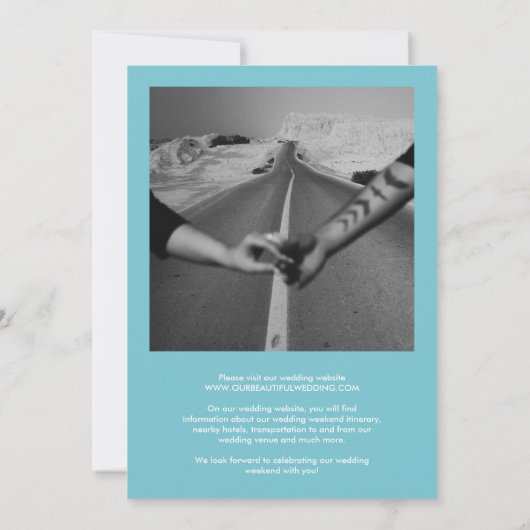 サーシャアクアモダン結婚ズ セーブザデート (裏面)