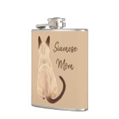 サーシャシャシャムネマママ子猫バックビュ遠くにー フラスク (左)