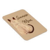 サーシャシャシャムネマママ子猫ルッキング遠くにスケッチ マグネット (右側)