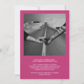 サーシャ鮮やかピモダンック結婚ス セーブザデート (裏面)