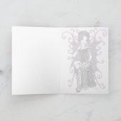 "サーシャ"オートクチュールピンクバレンタインデアフェアリーカード シーズンカード (内部)