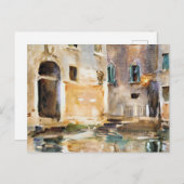 サージェント素晴らし – ベ絵画ニス ポストカード (正面/裏面)