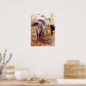 サージェント – サドルホースパレスチナ1905 ポスター (キッチン)