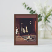 サージェント・ジョン・シンガーの娘たち ポストカード (スタンド正面)