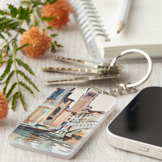 サージェント – 橋とカンパニール,ヴェネツィア キーホルダー (正面右)