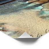 サージェント – 橋とカンパニール，ヴェネツィア ポスター (コーナー)