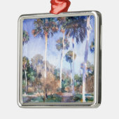 サージェント： Alhambra, Patio de la Reja, 1879 メタルオーナメント (左)