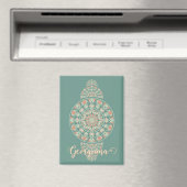 サージカスタマイズ&サンドレトロ装飾曼荼羅 マグネット (インサイチュ (食洗機))