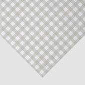 サージグリーンのギンガムチェック柄 薄葉紙 (詳細)