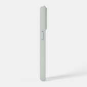 サージグリーンのヴィンテージ フレンチカントリーをカスタマイズ iPhoneケース (右側面)