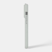 サージグリーンのヴィンテージ フレンチカントリーをカスタマイズ iPhoneケース (左側面)
