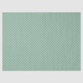 サージグリーンの水彩 ホワイトドット 薄葉紙 (正面)