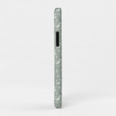 サージグリーンフローラル , ファームハウス, コテージコア Case-Mate iPhoneケース (裏面/右)